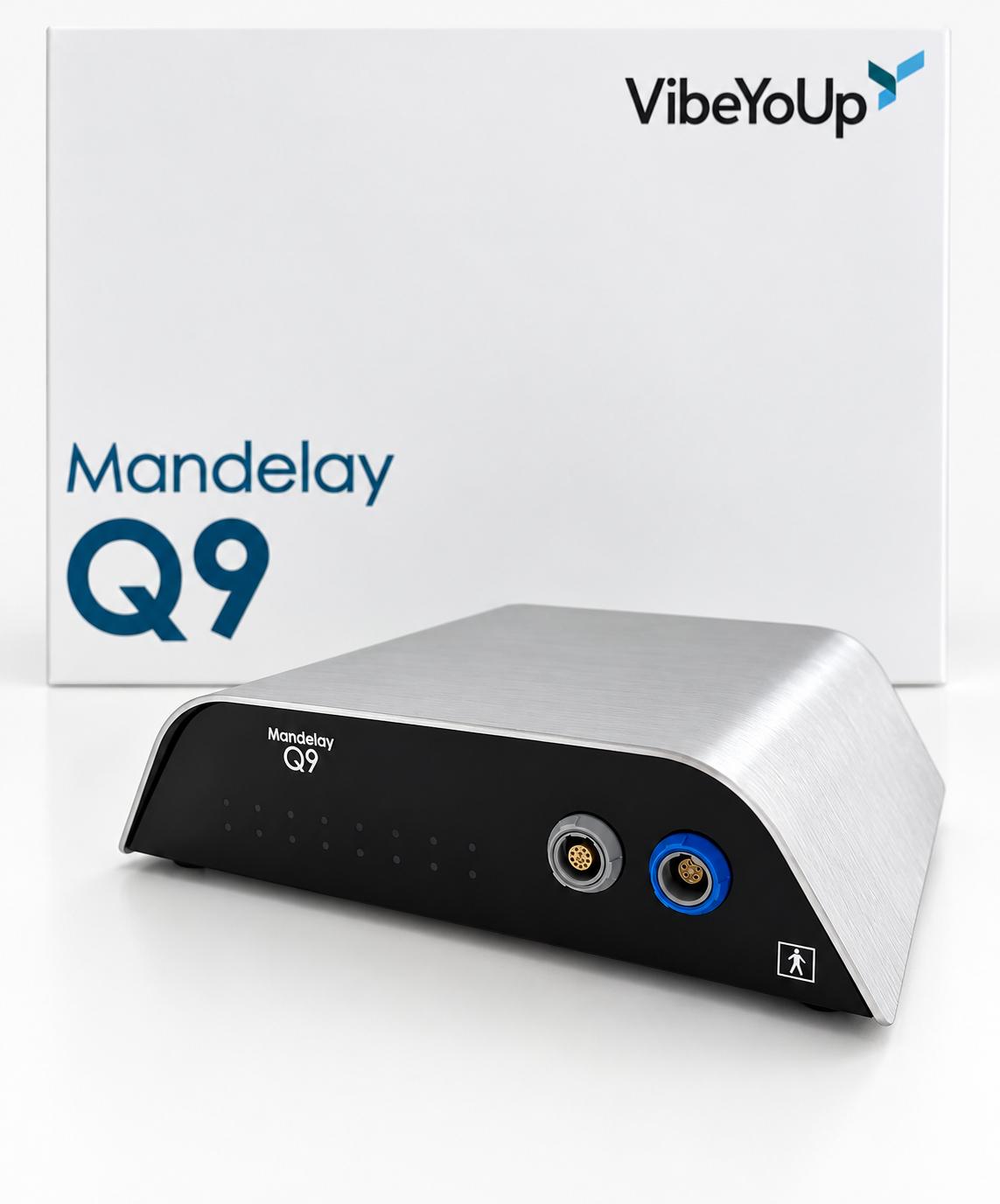 Equipamento Mandelay Q9 fornecido para a secção de Biofeedback da clínica