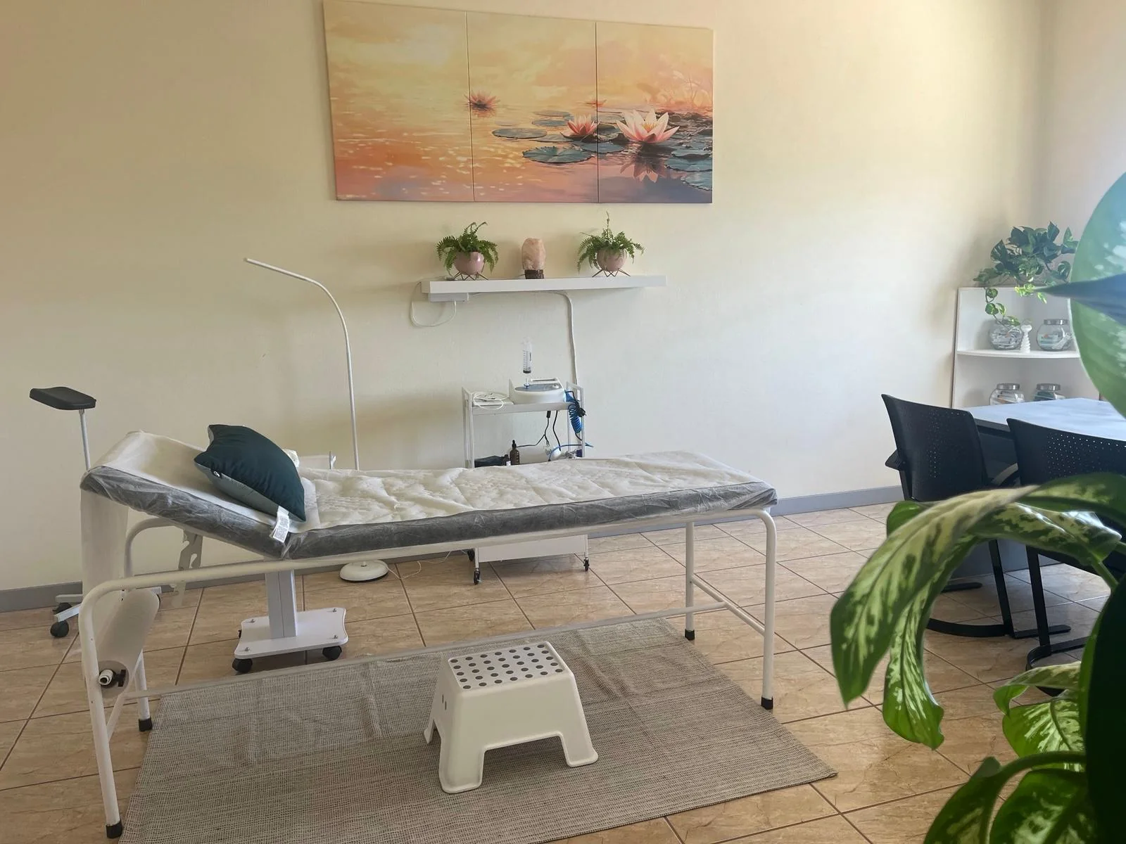 Espaço de consulta da Clínica Médico Dentária Fermentões
